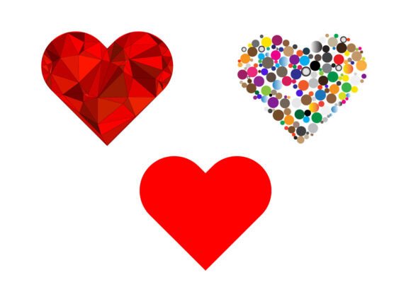 Download Stylized Love and Affection Symbols - Premium Resources