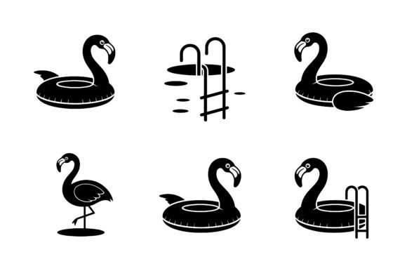 Download Summer Pool Party Icon Set EPS - Premium Resources