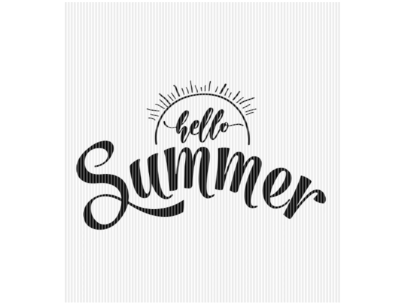 Download Hello Summer Quote Sun Graphic - Premium Resources